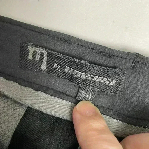 M by Novara Women's Cycling Pants Size 34 Gray Reflective Pocket Bike Outdoor - Picture 6 of 11